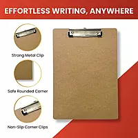 A4 Quality Wooden Clipboard with Hanging Hole