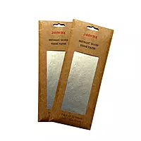 Pack of 10 Metallic Silver Acid Free 50 x 70cm Tissue Paper Sheets