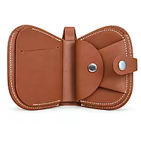 The Nomad Tan Leather Wristlet Wallet
