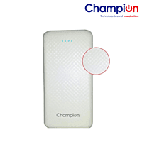 Champion Power Bank Champ 114 Capacity 10000 mAh White (BIS Certified) Champion Power Bank Champ 114 Capacity 10000 mAh White (BIS Certified)