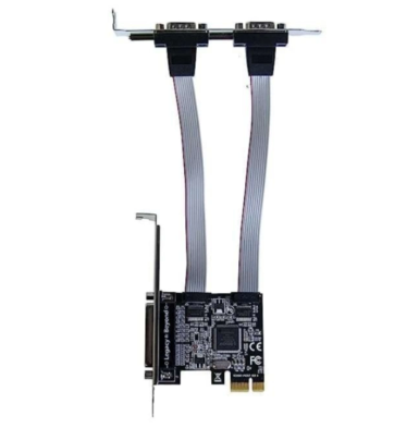 PCI Express 2 x DB9 (Serial, RS232) & 1 x DB25 PCI Express 2 x DB9 (Serial, RS232) & 1 x DB25