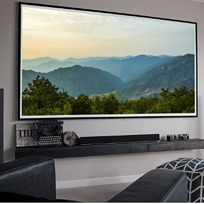 Projector Screen with Fixed Frame 16:9 for Home Theatre