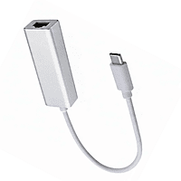 Type C To LAN 3.0 | USB-C to Ethernet Adapter USB Type-C (Thunderbolt 3) to 10/100/1000 Gigabit RJ45 Ethernet LAN Network Adapter