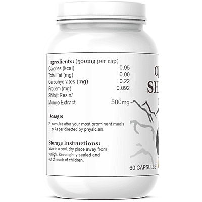 Shilajeet Capsules 60