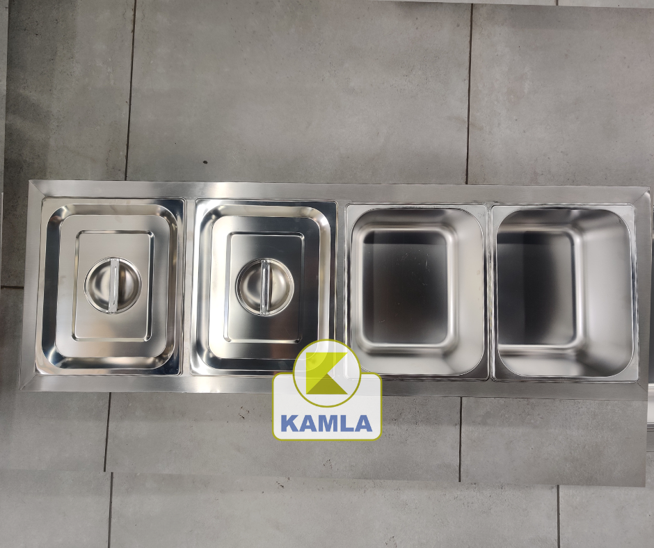 Bain Marie 4 Pans 1/2-150mm Bain Marie 4 Pans 1/2-150mm