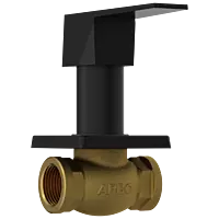 LV-MB-2024 Concealed Stop Cock 20mm Body With Upper Part Set (Matt Black)