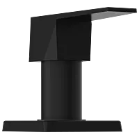 LV-MB-2040 Exposed Part Kit Of Concealed Stop Cock & Flush Cock With Fitting Sleeve, Operating Lever & Adjustable Wall Flange (Matt Black)