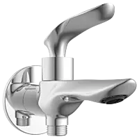 KA-3106 2 Way Bib Tap With Wall Flange