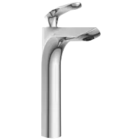 KA-3128 Single Lever Tall Basin Mixer With Braided Hoses (Table Mounted Model)