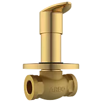 KA-GG-3123 Concealed Stop Cock 15mm Body With Upper Part Set (Gold)
