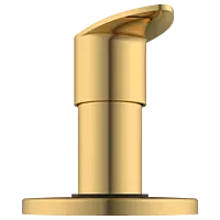 KA-GG-3140 Kia Exposed Part Kit Of Concealed Stop Cock & Flush Cock With Fitting Sleeve, Operating Lever & Adjustable Wall Flange-Glossy Gold