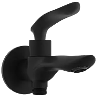 KA-MB-3106 2 Way Bib Tap With Wall Flange (Matt Black)