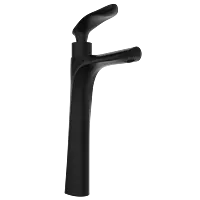 KA-MB-3117 High Neck Pillar Tap (Matt Black)