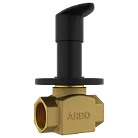 KA-MB-3125 Flush Valve 25mm Body With Upper Part Set (Matt Black)