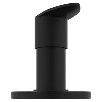 KA-MB-3140 Kia Exposed Part Kit Of Concealed Stop Cock & Flush Cock With Fitting Sleeve, Operating Lever & Adjustable Wall Flange-Matt Black