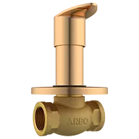 KA-RG-3124 Concealed Stop Cock 20mm Body With Upper Part Set (Rose Gold)