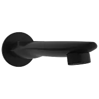 SP-MB-5319 Bath Tub Spout With Wall Flange (Kia Collection) (Matt Black)