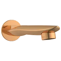 SP-RG-5319 Bath Tub Spout With Wall Flange (Kia Collection) (Rose Gold)