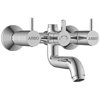 LX-1350 Wall Mixer With Connector For Hand Shower Arrangement With Connecting Legs, Wall Flange & Wall Bracket For Hand Shower