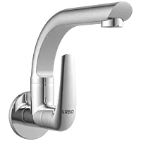 CM-2508 Sink Cock With Swinging Spout With Wall Flange (Wall Mounted Model)
