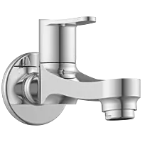 PR-2103 Long Nose Bib Tap With Wall Flange