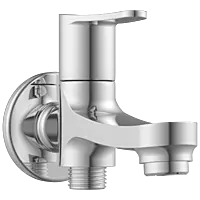 PR-2106 2 Way Bib Tap With Wall Flange