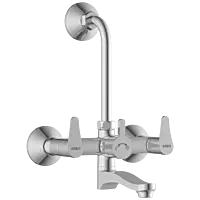 PR-2120 Wall Mixer 2 In 1 With Connecting Legs With Wall Flange