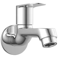 SL-2603 Long Nose Bib Tap With Wall Flange