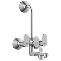 SL-2622 Wall Mixer 3 In 1 With Connecting Legs With Wall Flange