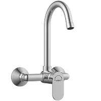 SL-2643 Single Lever Sink Mixer With Swinging Spout With Connecting Legs With Wall Flange (Wall Mounted Model)