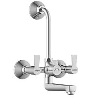 RL-4620 Wall Mixer 2 In 1 With Connecting Legs With Wall Flange