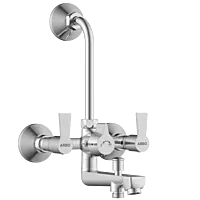 RL-4622 Wall Mixer 3 In 1 With Connecting Legs With Wall Flange