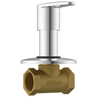 AL-1424 Concealed Stop Cock 20mm Body With Upper Part Set