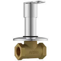 NE-1623 Concealed Stop Cock 15mm Body With Upper Part Set