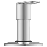 NE-1640 Exposed Part Kit Of Concealed Stop Cock & Flush Cock With Fitting Sleeve, Operating Lever & Adjustable Wall Flange