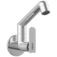 IX-2808 Sink Cock With Swinging Spout With Wall Flange (Wall Mounted Model)