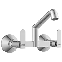 IX-2813 Sink Mixer With Swinging Spout With Connecting Legs With Wall Flange (Wall Mounted Model)