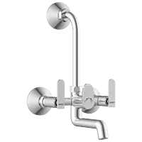 IX-2820 Wall Mixer 2 In 1 With Connecting Legs With Wall Flange