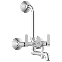 IX-2822 Wall Mixer 3 In 1 With Connecting Legs With Wall Flange