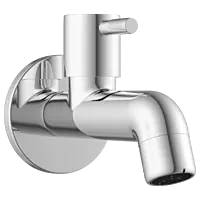 EL-1803 Long Nose Bib Tap With Wall Flange