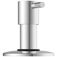 EL-1840 Exposed Part Kit Of Concealed Stop Cock & Flush Cock With Fitting Sleeve, Operating Lever & Adjustable Wall Flange