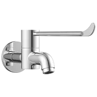 MD-5403 Long Nose Bib Tap With Wall Flange