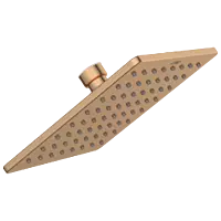 OS-RG-209 Square 6" x 6" Inch SUS 304 Rainfall Overhead Shower (Rose Gold)