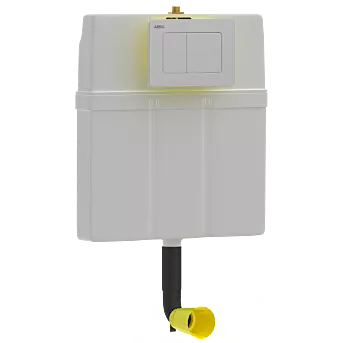 CC-01 Pneumatic Concealed Dual Flush Cistern