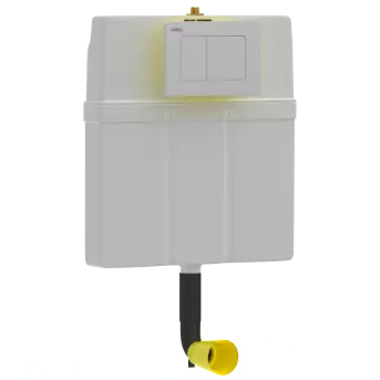 CC-01 Pneumatic Concealed Dual Flush Cistern