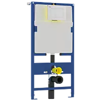 CC-11 Pneumatic Concealed Dual Flush Cistern With MS Full Frame & Acc.