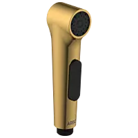 HF-GG-15 ABS Round Health Faucet With Hook & 1.2 Mtr. S.S. Tube (Gold)