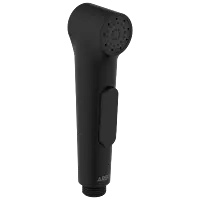 HF-MB-15 ABS Round Health Faucet With Hook & 1.2 Mtr. S.S. Tube (Black)