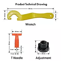 RT Reusable Tile Levelling System (100 Pcs pkt.)