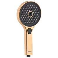 MFS-RG-10 Three Function Hand Shower, Shower Tube With Hook Set (Rose Gold Finish)